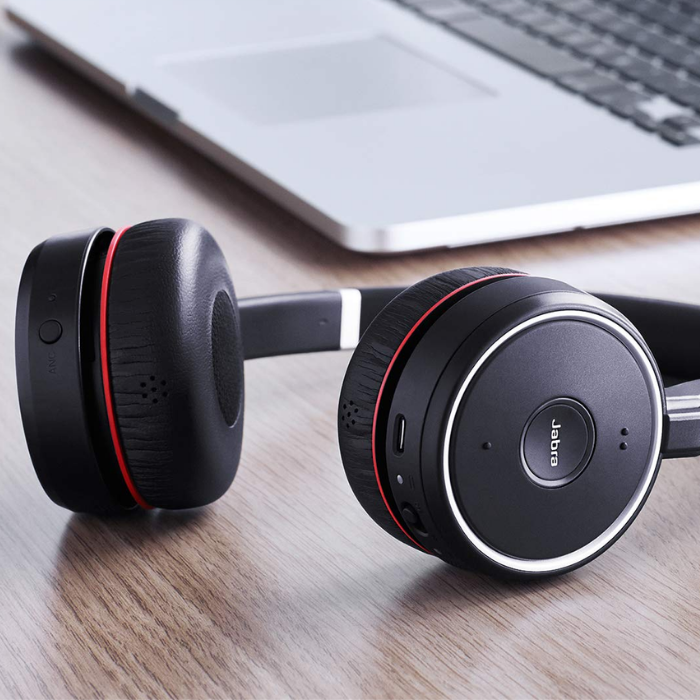 Jabra EVOLVE 75 Duo USB NC Kablosuz Kulak Üstü Kulaklık